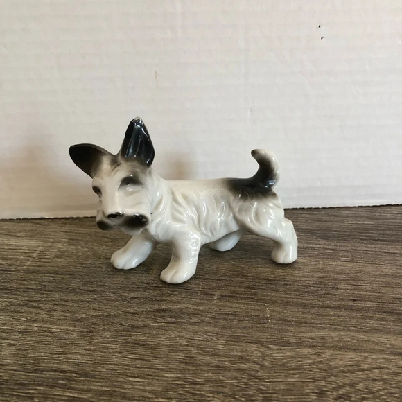 Vintage Ceramic Scottish Terrier Decor - Picture 2 of 11